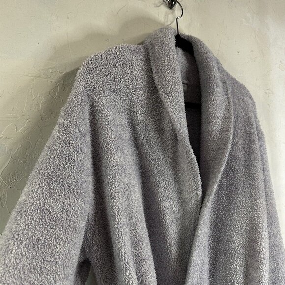 Barefoot Dreams Cozy Chic Robe Size 1 Lilac Purple Soft Warmth Cover Tie Small - Picture 7 of 12